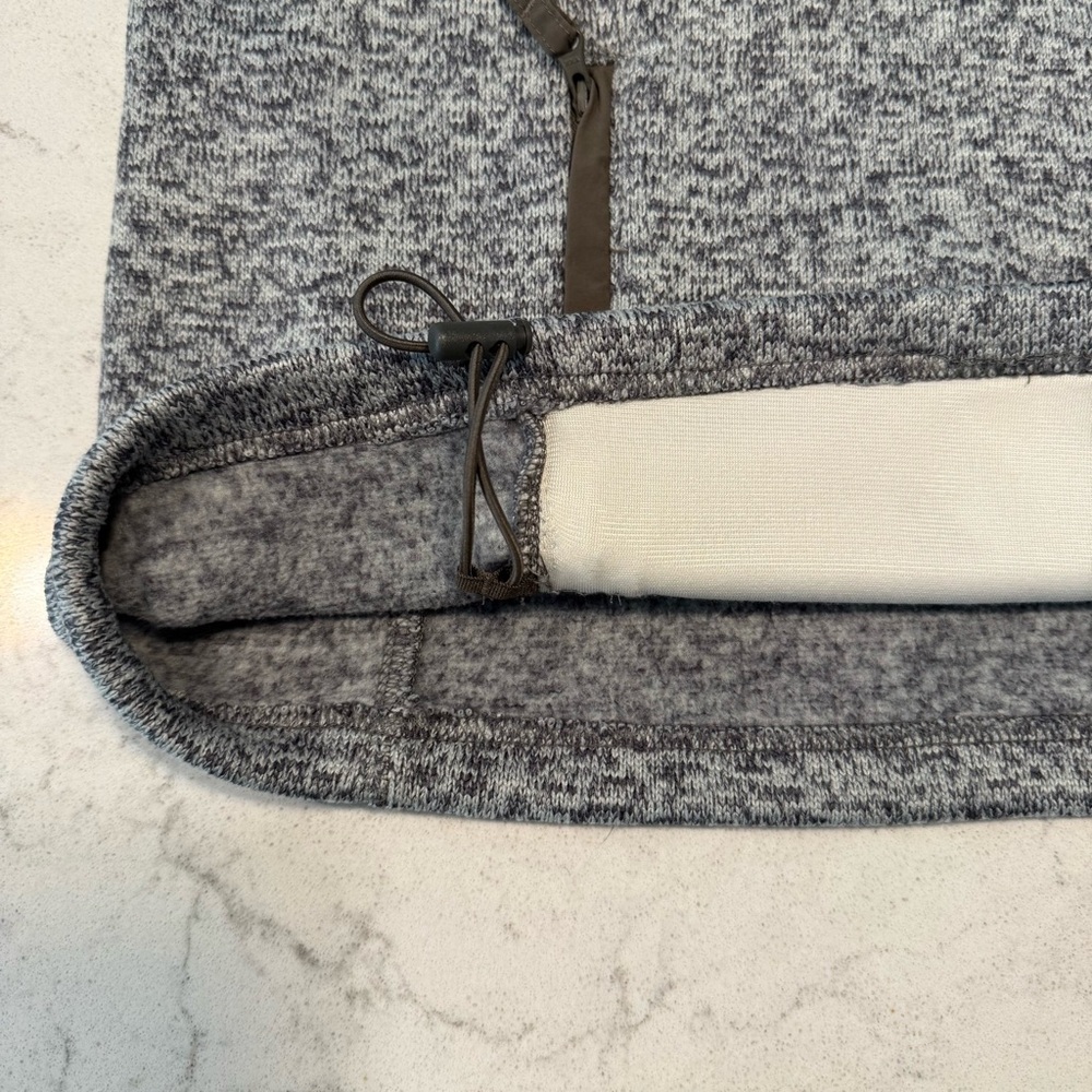 Columbia Women’s Sweater Weather Fleece Heathered Gray Jacket XXL - Picture 10 of 14